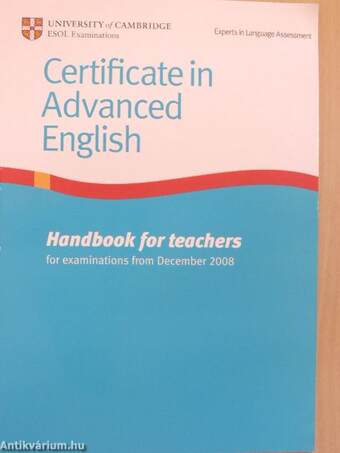 Certificate in Advanced English