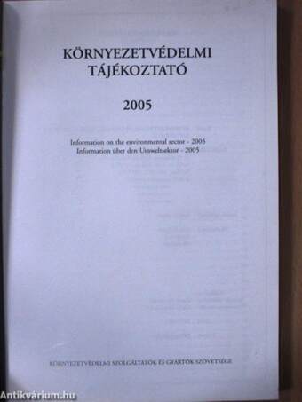 Környezetvédelmi Tájékoztató 2005