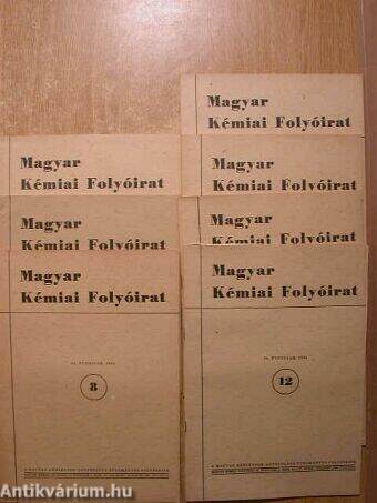 Magyar Kémiai Folyóirat 1984. június-december (Nem teljes évfolyam)