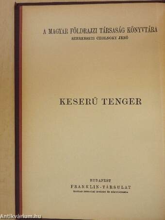 Keserű tenger