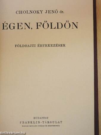 Égen, földön