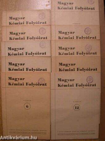 Magyar Kémiai Folyóirat 1954. (Nem teljes évfolyam)