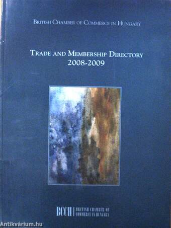 Trade and Membership Directory 2008-2009