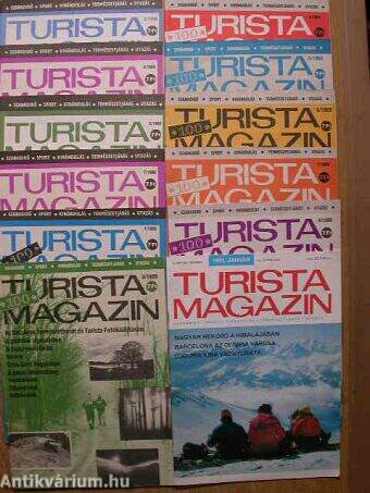 Turista Magazin 1988-1991. vegyes számok