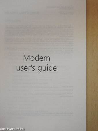 Acer Modem User's guide/Manuel d'utilisation/Benutzerhandbuch/Manuale dell' utente/Guía del usuario