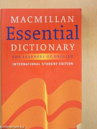 Macmillan Essential Dictionary for Learners of English