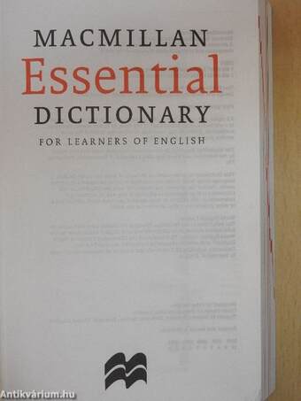 Macmillan Essential Dictionary for Learners of English