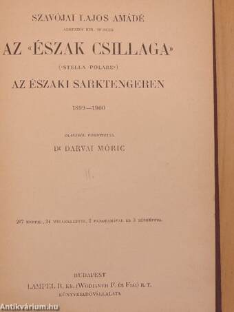 Az «Észak Csillaga» («Stella Polare») az Északi Sarktengeren 1899-1900 II. (töredék)