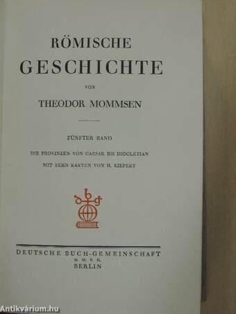 Römische Geschichte IV.