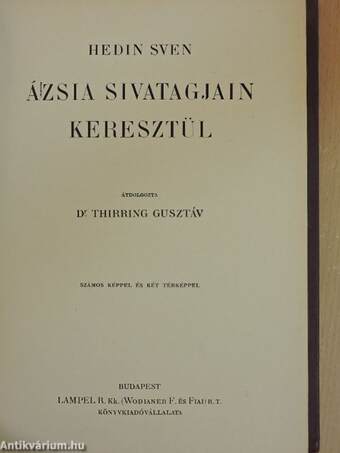 Ázsia sivatagjain keresztül