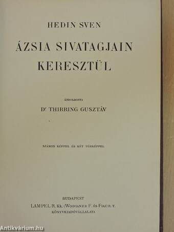 Ázsia sivatagjain keresztül