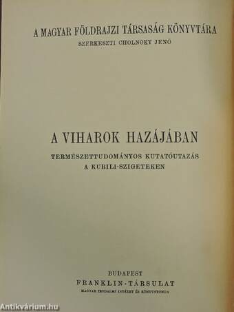 A viharok hazájában