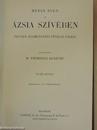 Ázsia szívében I-II.