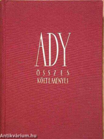 Ady Endre összes költeményei