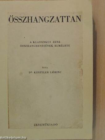 Összhangzattan