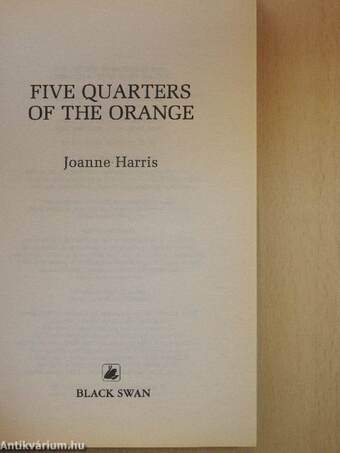 Five quarters of the orange