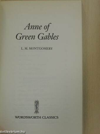 Anne of Green Gables