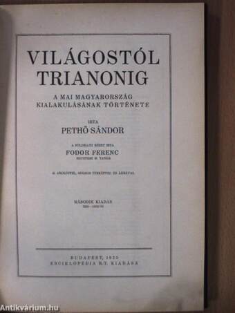 Világostól Trianonig