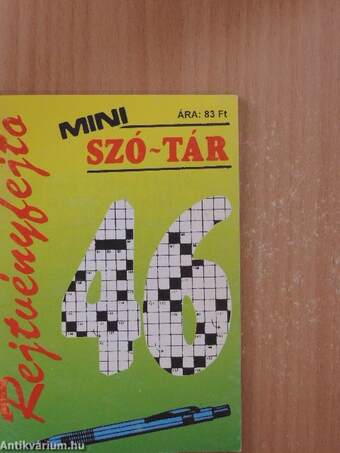 Rejtvényfejtő mini szó-tár 46.