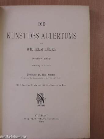 Die Kunst des Altertums