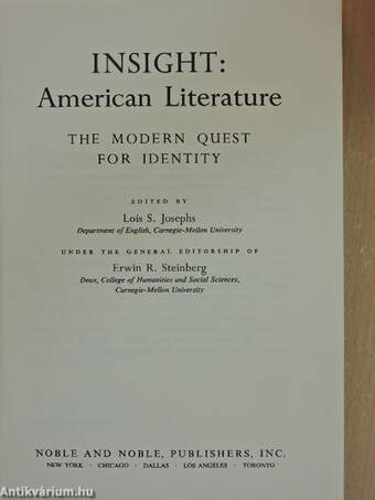 Insight: American Literature