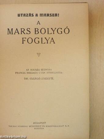 A Mars bolygó foglya