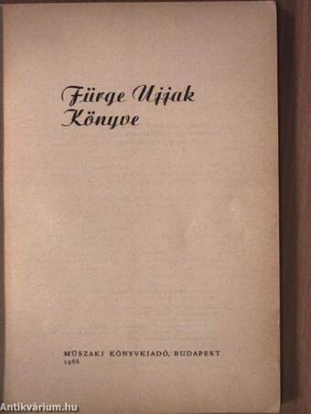 Fürge Ujjak Könyve 1966