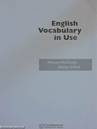 English Vocabulary in Use - Upper-intermediate & advanced