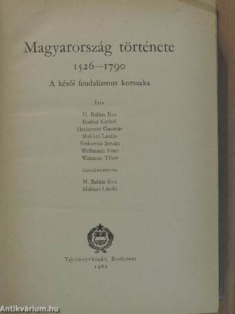 Magyarország története II.