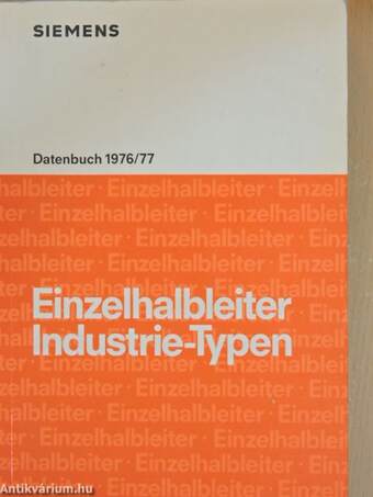 Einzelhalbleiter Industrie-Typen