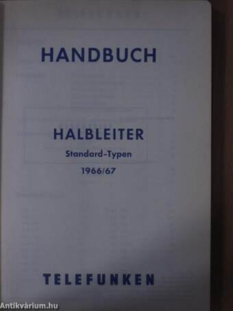 Halbleiter 1966/1967