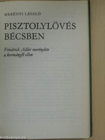 Pisztolylövés Bécsben