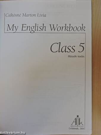 My English Workbook - Class 5