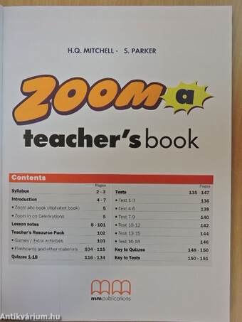 Zoom a - Teacher's Book