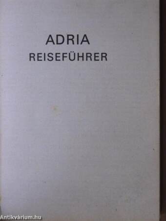 Adria Reiseführer