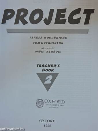 Project 2. - Teacher's Book