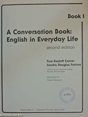 A Conversation Book: English in Everyday Life I.