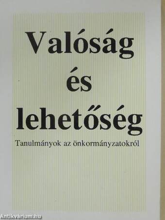 Valóság és lehetőség