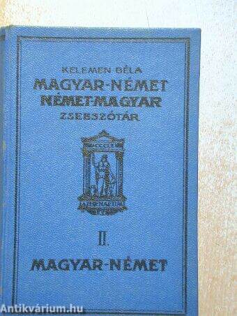 Magyar-német/német-magyar zsebszótár II.