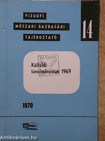 Külföldi tanulmányutak 1969