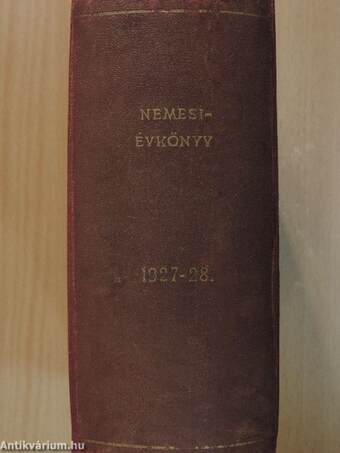 Nemesi Évkönyv 1927-28.