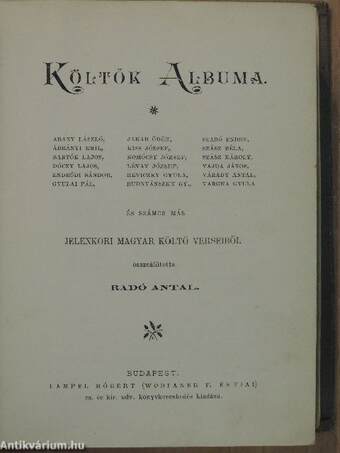 Költők albuma