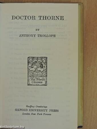 Doctor Thorne