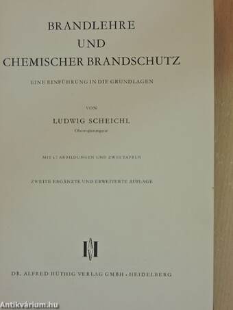 Brandlehre und Chemischer Brandschutz