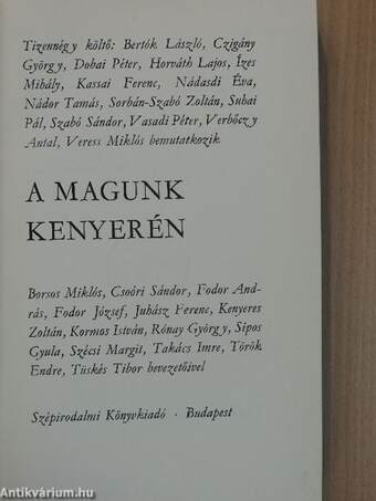 A magunk kenyerén