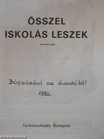 Ősszel iskolás leszek!