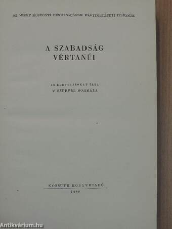 A szabadság vértanúi