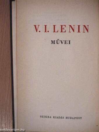 V. I. Lenin művei 14.