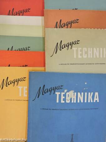 Magyar Technika 1954. (nem teljes évfolyam)