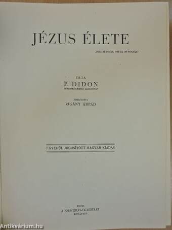 Jézus élete